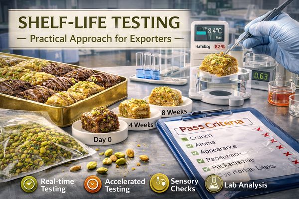 Shelf-Life Testing: Practical Approach for Exporters — Baklava Academy